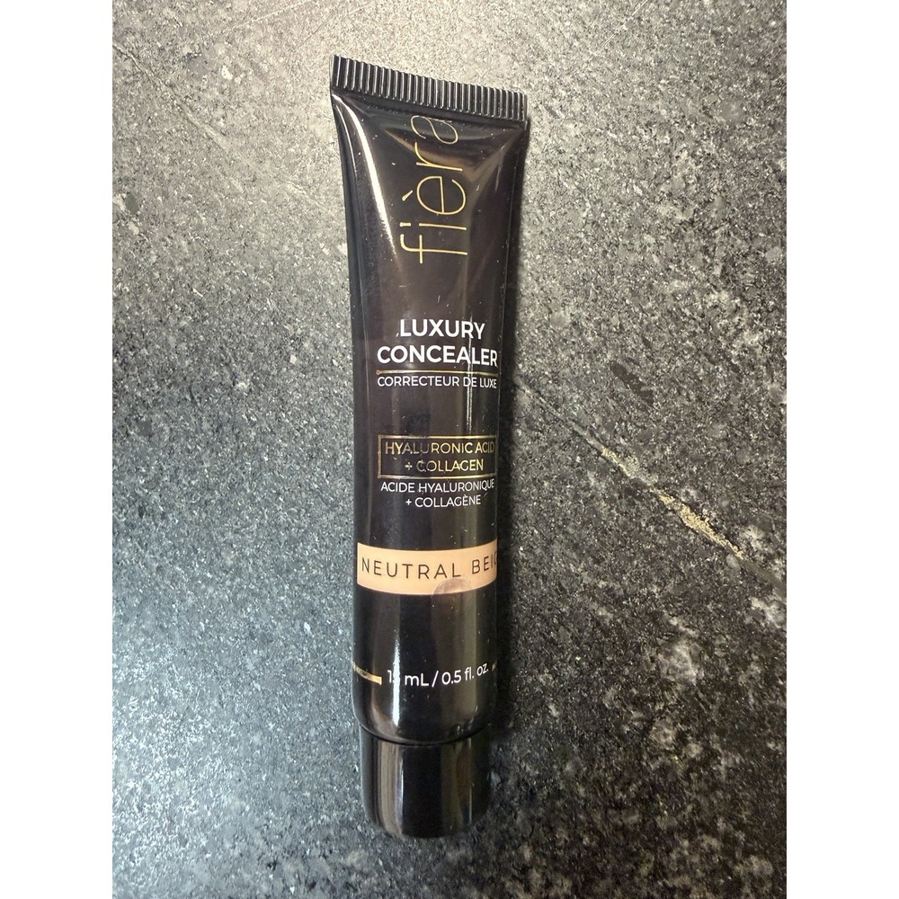 Fièra Luxury Concealer 15ml / 0.5 oz - Shade: Beige Neutre (Neutral Beige) NIB - Picture 5 of 7